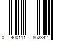 Barcode Image for UPC code 0400111862342