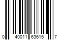 Barcode Image for UPC code 040011636157