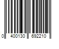 Barcode Image for UPC code 0400130692210