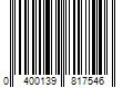 Barcode Image for UPC code 0400139817546