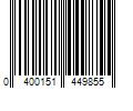 Barcode Image for UPC code 0400151449855