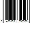 Barcode Image for UPC code 0400153650266