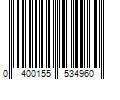 Barcode Image for UPC code 0400155534960