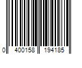 Barcode Image for UPC code 0400158194185