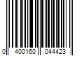 Barcode Image for UPC code 0400160044423