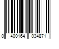 Barcode Image for UPC code 0400164034871