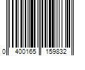 Barcode Image for UPC code 0400165159832