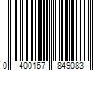 Barcode Image for UPC code 0400167849083