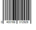 Barcode Image for UPC code 0400168012929