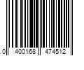 Barcode Image for UPC code 0400168474512