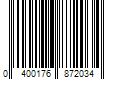 Barcode Image for UPC code 0400176872034