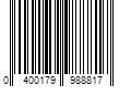 Barcode Image for UPC code 0400179988817