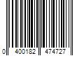 Barcode Image for UPC code 0400182474727