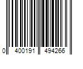 Barcode Image for UPC code 0400191494266