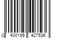 Barcode Image for UPC code 0400195427536