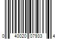 Barcode Image for UPC code 040020079334