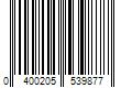 Barcode Image for UPC code 0400205539877