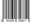 Barcode Image for UPC code 0400260358611