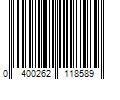 Barcode Image for UPC code 0400262118589