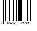 Barcode Image for UPC code 0400272986765