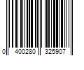 Barcode Image for UPC code 0400280325907