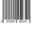 Barcode Image for UPC code 0400290452341