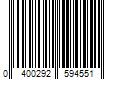 Barcode Image for UPC code 0400292594551