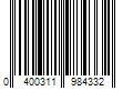 Barcode Image for UPC code 0400311984332