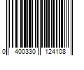 Barcode Image for UPC code 0400330124108