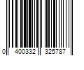 Barcode Image for UPC code 0400332325787