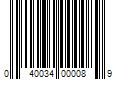 Barcode Image for UPC code 040034000089