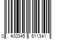 Barcode Image for UPC code 0400345611341