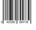 Barcode Image for UPC code 0400350894739