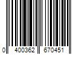 Barcode Image for UPC code 0400362670451