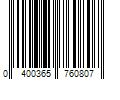 Barcode Image for UPC code 0400365760807