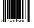 Barcode Image for UPC code 040037005661