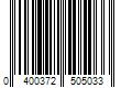 Barcode Image for UPC code 0400372505033