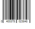 Barcode Image for UPC code 0400375023848