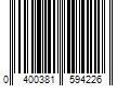 Barcode Image for UPC code 0400381594226