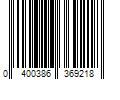 Barcode Image for UPC code 0400386369218