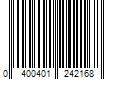 Barcode Image for UPC code 0400401242168