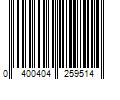 Barcode Image for UPC code 0400404259514