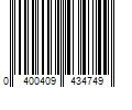 Barcode Image for UPC code 0400409434749