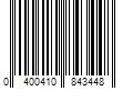 Barcode Image for UPC code 0400410843448