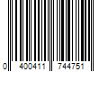 Barcode Image for UPC code 0400411744751