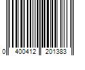 Barcode Image for UPC code 0400412201383