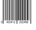 Barcode Image for UPC code 0400412202458