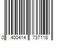 Barcode Image for UPC code 0400414737118