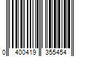 Barcode Image for UPC code 0400419355454