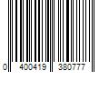 Barcode Image for UPC code 0400419380777